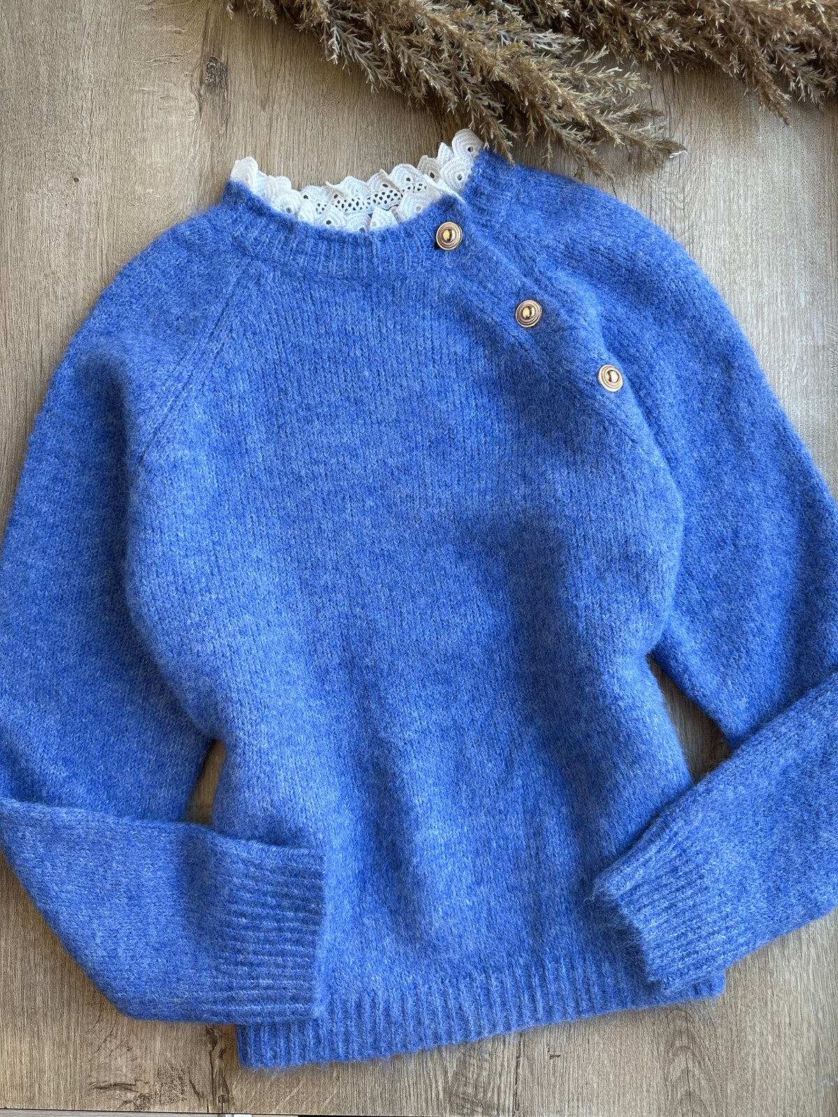 Pulover blu